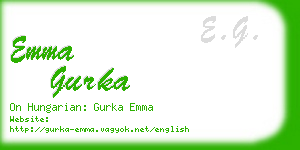 emma gurka business card